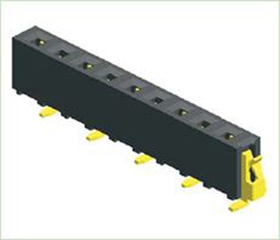 1,27X2,54 мм гнізда однорядного типу SMT