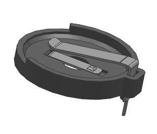 CR2450 Літієві тримачі батареї DIP/THM